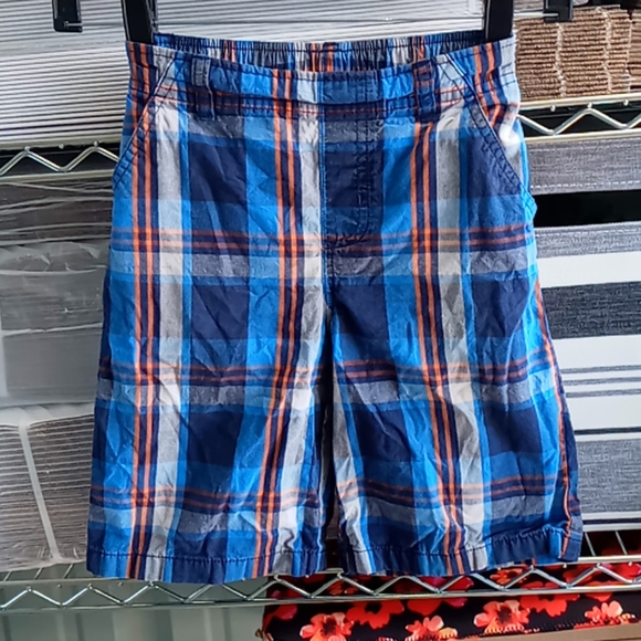 unknown Other - Boys blue plaid shorts size 7